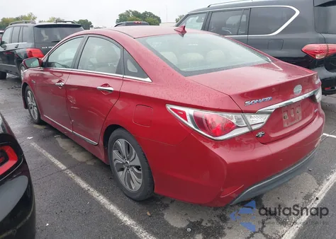 2013 Hyundai Sonata Hybrid Limited из США, поврежденный, VIN KMHEC4A4XDA081137